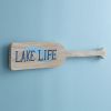 Rustic Lake Life Oar Wall Decor - Nautical Home Decoration