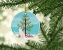 NEW Burmilla Cat Christmas Ceramic Ornament Christmas Tree Hanging Decorations for Home Christmas Holiday, Party, Gift, 3 in, Multicolor