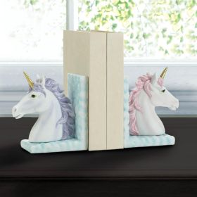 Enchanting Magical Unicorn Bookends for Whimsical Home Decor