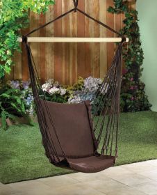 Outdoor Espresso Swing Chair - Best Patio Furniture for Relaxing Outdoors