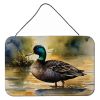 NEW American Black Duck Wall or Door Hanging Prints Aluminum Metal Sign Kitchen Wall Bar Bathroom Plaque Home Decor, 8HX12W, Multicolor